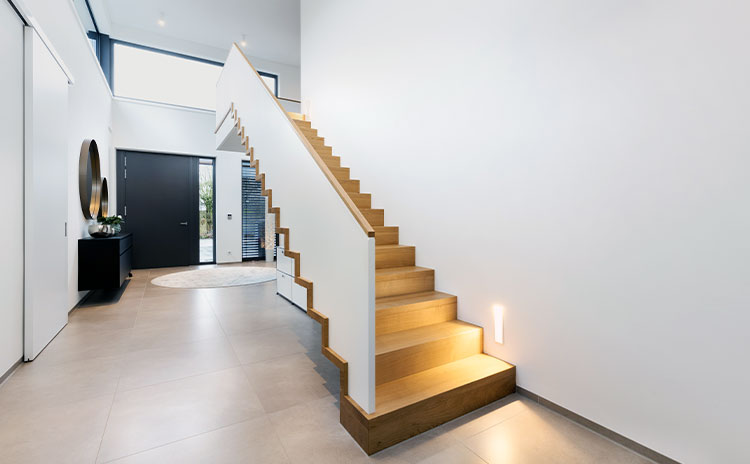 Faltwerktreppe in Tischlerqualität